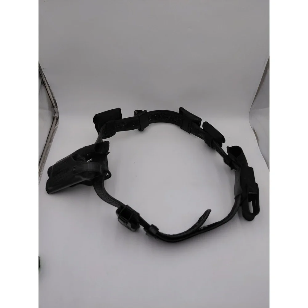 Dutyman 5021 Basketweave Leather Belt Bundle 9 Attachments 4XL 65